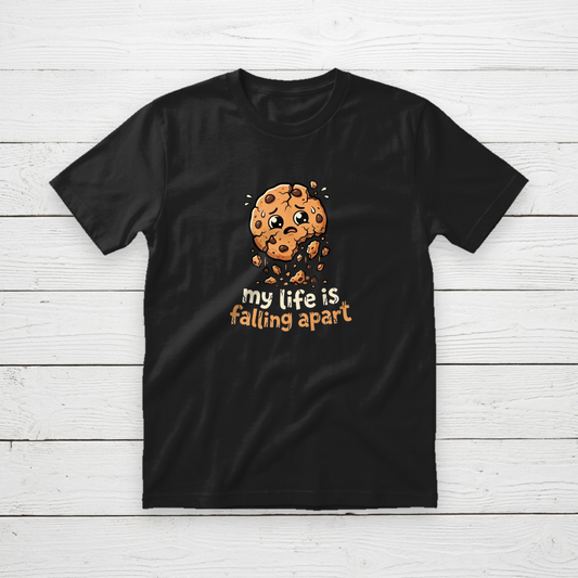 Crumbling Cookie Graphic T-Shirt