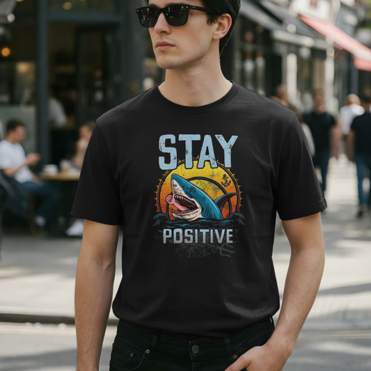 Stay Positive Graphic T-Shirt