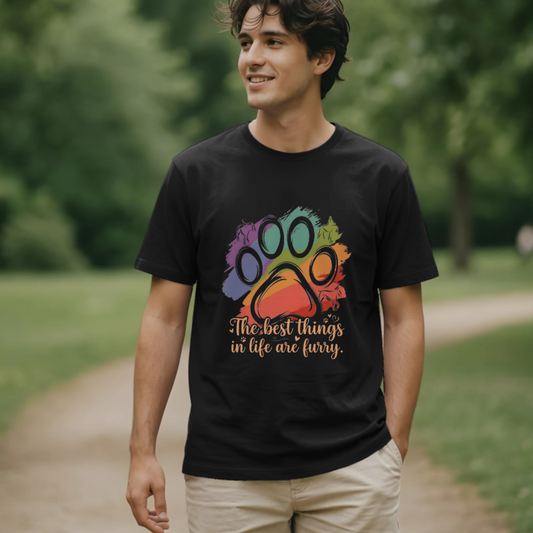 Furry Friends Unisex Pet Lovers T-Shirt