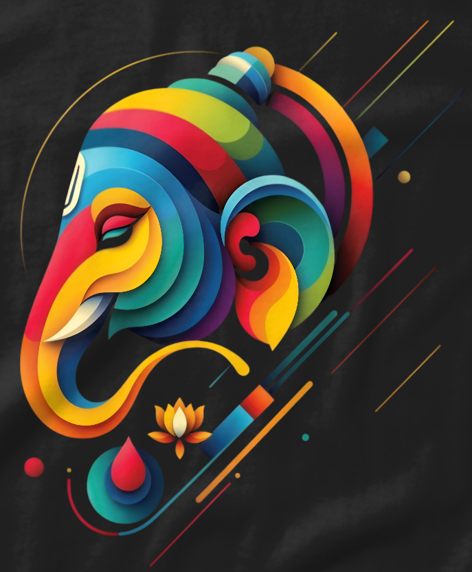 Vighnaharta Bhakti Spirituality Unisex T-Shirt