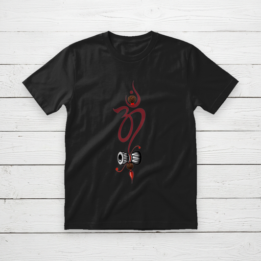 Om Rudraksh Bhakti Spirituality Unisex T-Shirt