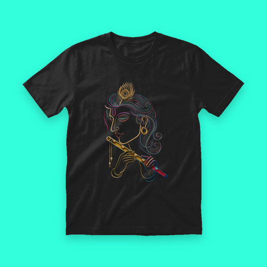 Shree Krishna Bhakti Spirituality Unisex T-Shirt