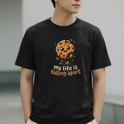 Crumbling Cookie Graphic T-Shirt