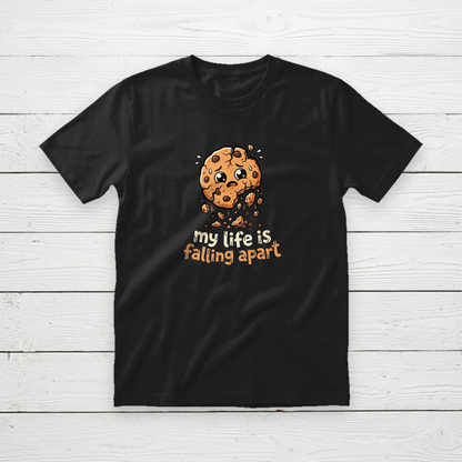 Crumbling Cookie Graphic T-Shirt