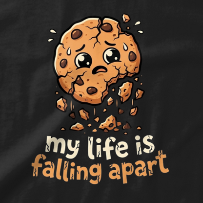 Crumbling Cookie Graphic T-Shirt