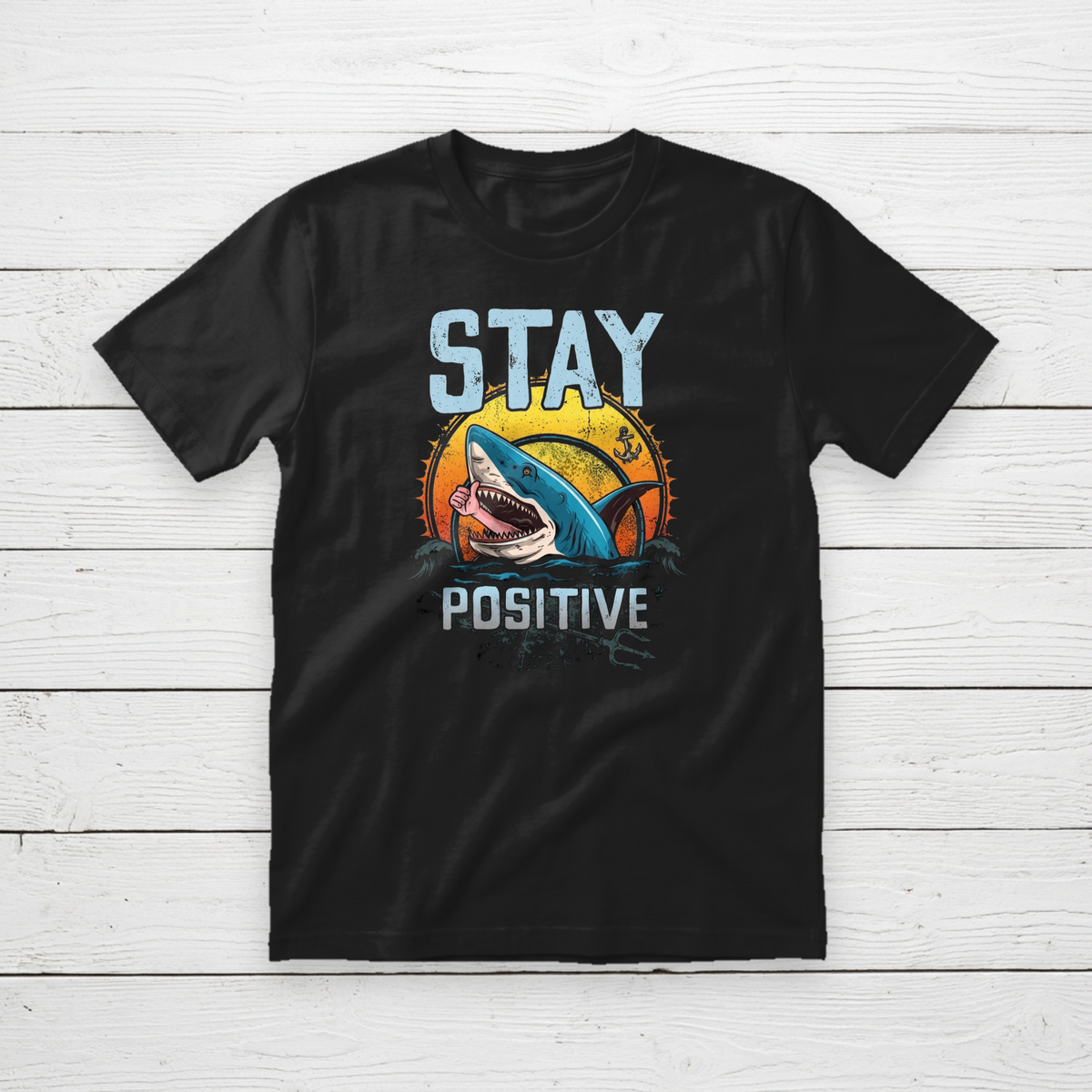 Stay Positive Graphic T-Shirt