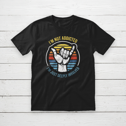 Not Addicted Vintage Graphic T-Shirt
