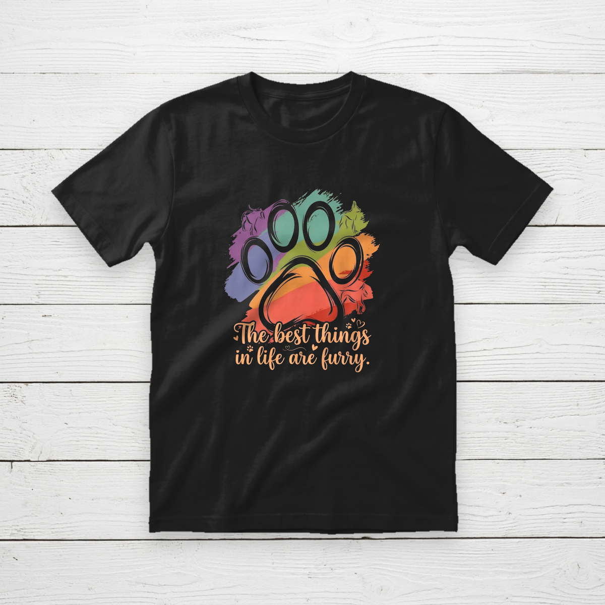 Furry Friends Unisex Pet Lovers T-Shirt