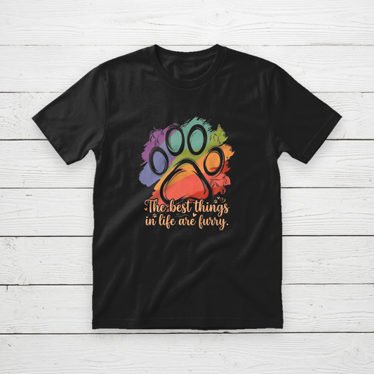 Furry Friends Unisex Pet Lovers T-Shirt