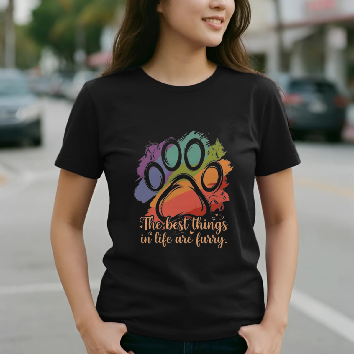 Furry Friends Unisex Pet Lovers T-Shirt