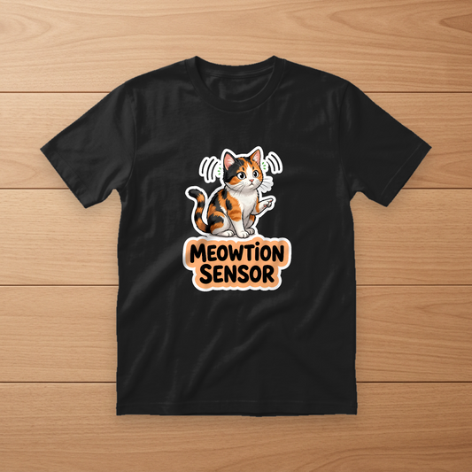Meowtion Sensor Unisex Pet lovers T-Shirt