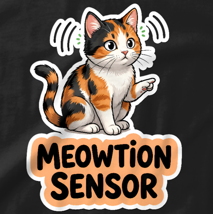 Meowtion Sensor Unisex Pet lovers T-Shirt