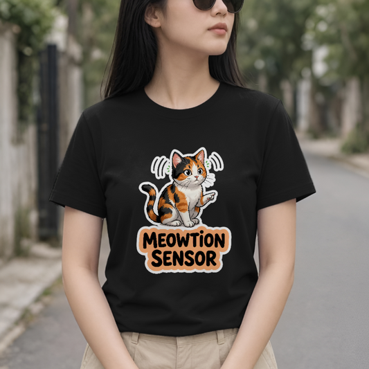Meowtion Sensor Unisex Pet lovers T-Shirt