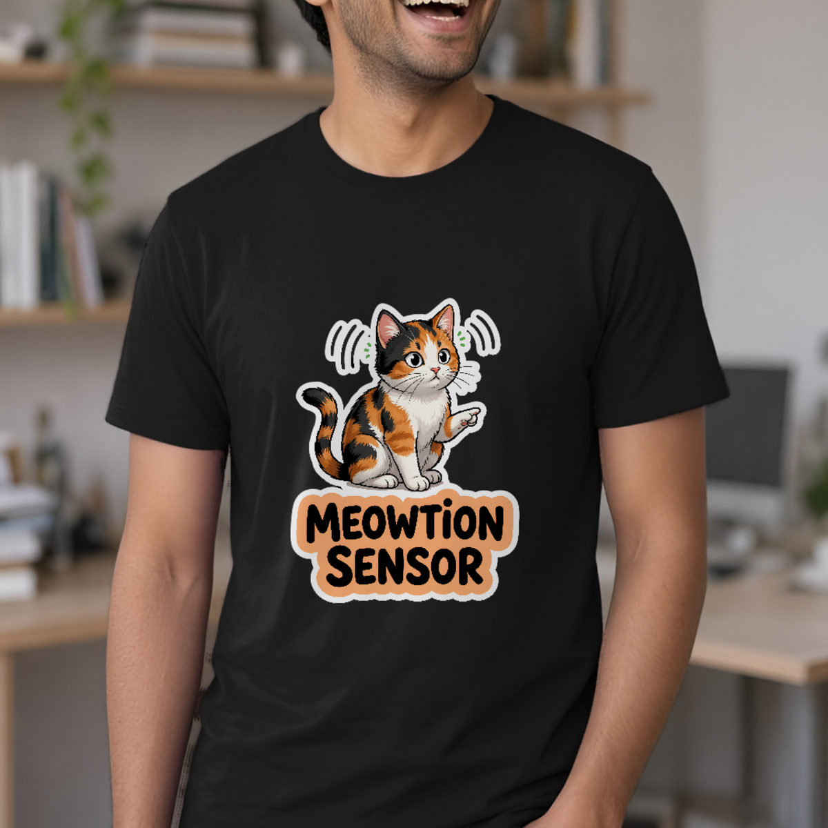 Meowtion Sensor Unisex Pet lovers T-Shirt