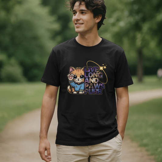 Blessing Cat Pet Lovers Unisex T-Shirt