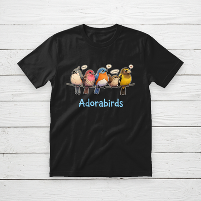 Adorable Birds Pet Lovers Unisex T-Shirt