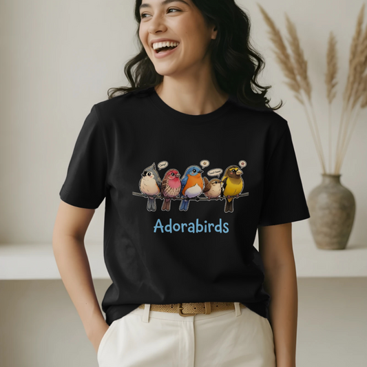 Adorable Birds Pet Lovers Unisex T-Shirt