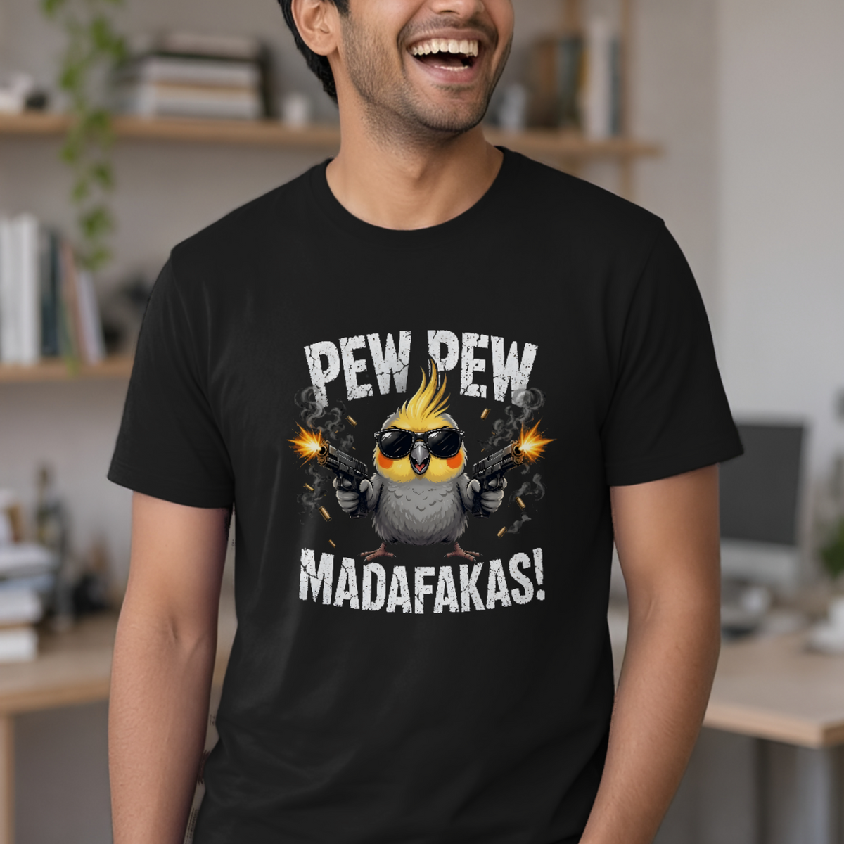 Pew Pew Pet Lovers Unisex T-Shirt