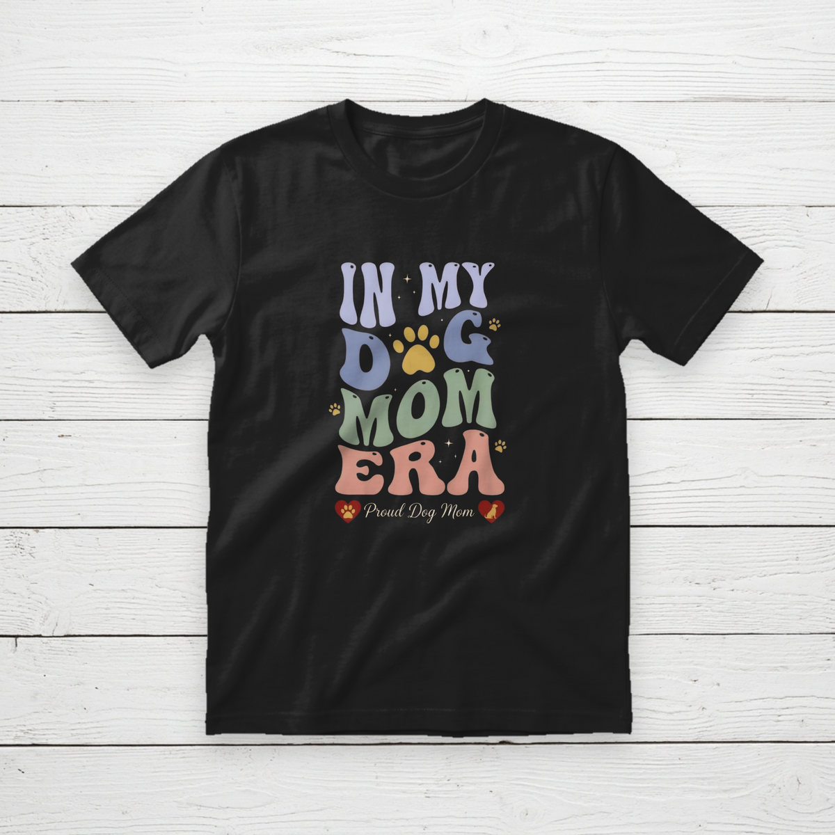 Proud Dog Mom Pet Lovers T-Shirt