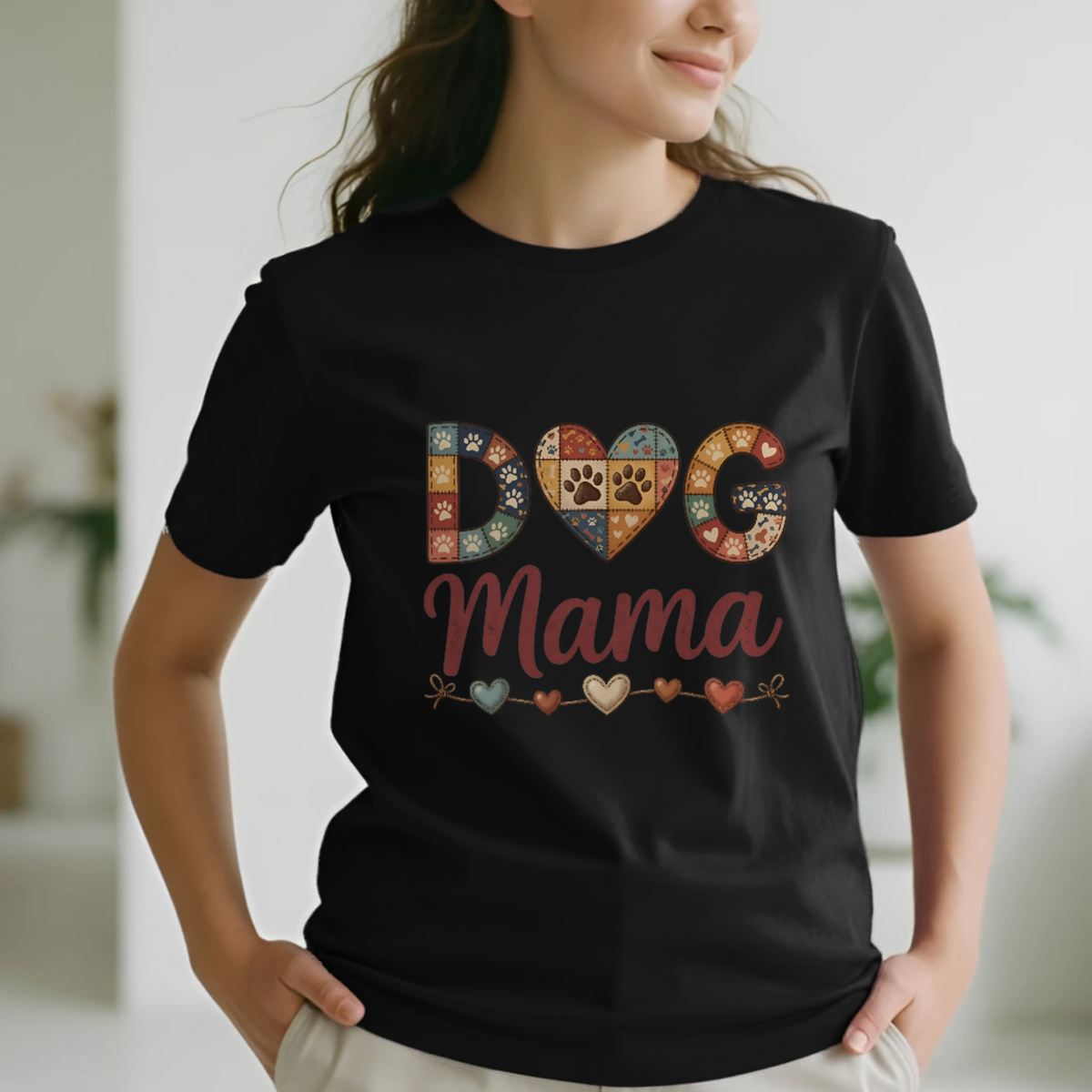Dog Mama Pet Lovers T-Shirt
