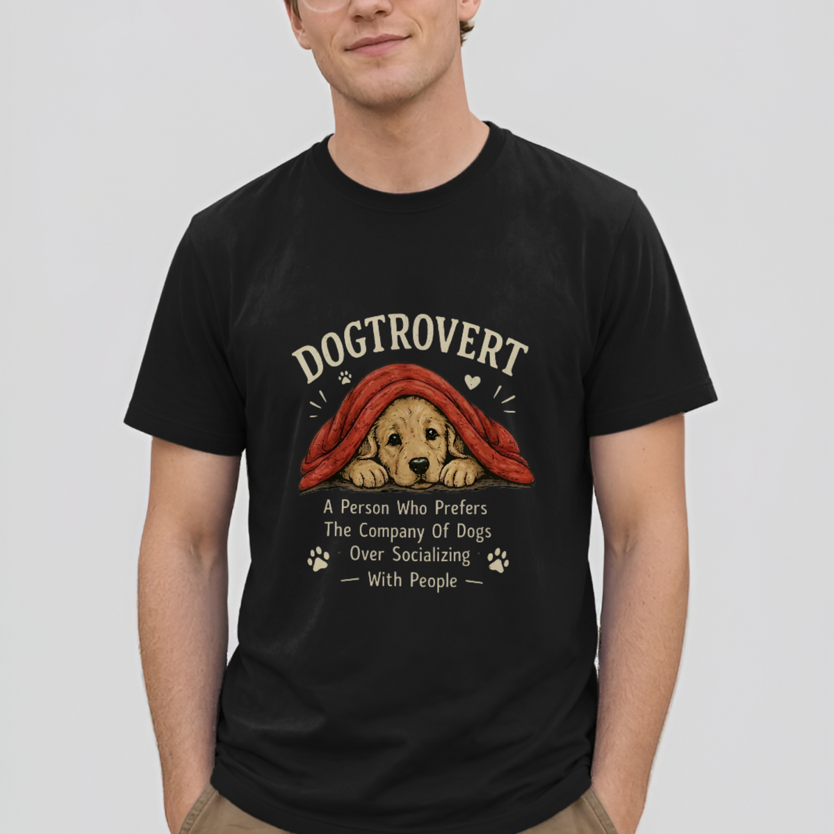 Dogtrovert Pet Lovers Unisex T-Shirt