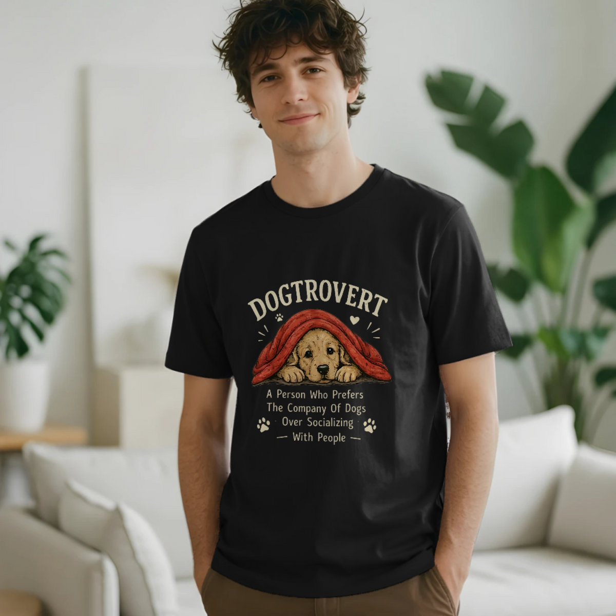Dogtrovert Pet Lovers Unisex T-Shirt