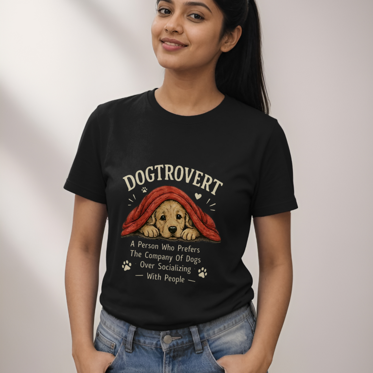 Dogtrovert Pet Lovers Unisex T-Shirt