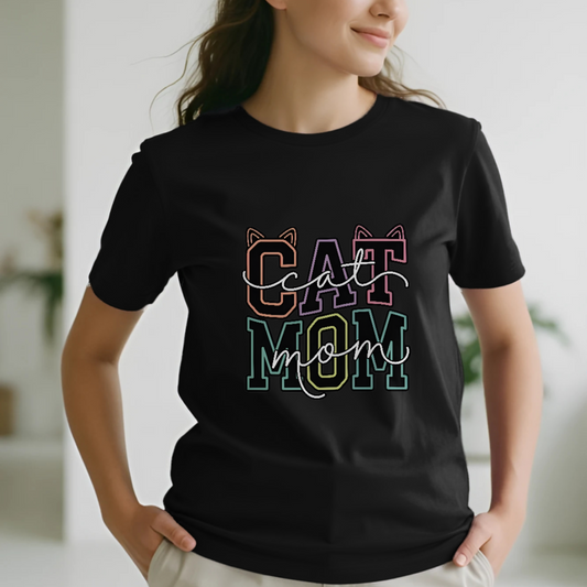 Cat Mom Pet Lovers T-Shirt