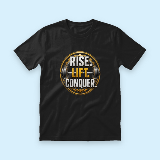 Rise Lift Gym N Fitness Unisex T-Shirt