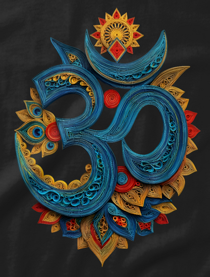 Om Threads Bhakti Spirituality Unisex T-Shirt