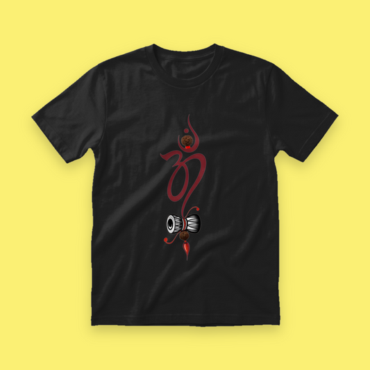 Om Rudraksh Bhakti Spirituality Unisex T-Shirt