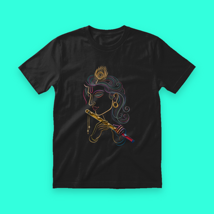 Shree Krishna Bhakti Spirituality Unisex T-Shirt