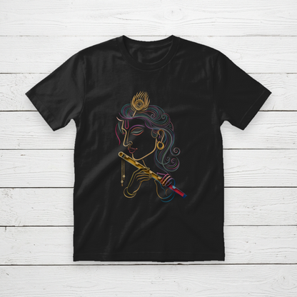 Shree Krishna Bhakti Spirituality Unisex T-Shirt