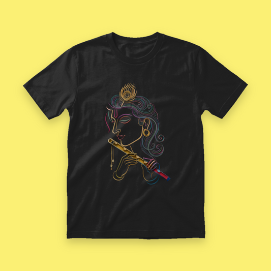 Shree Krishna Bhakti Spirituality Unisex T-Shirt