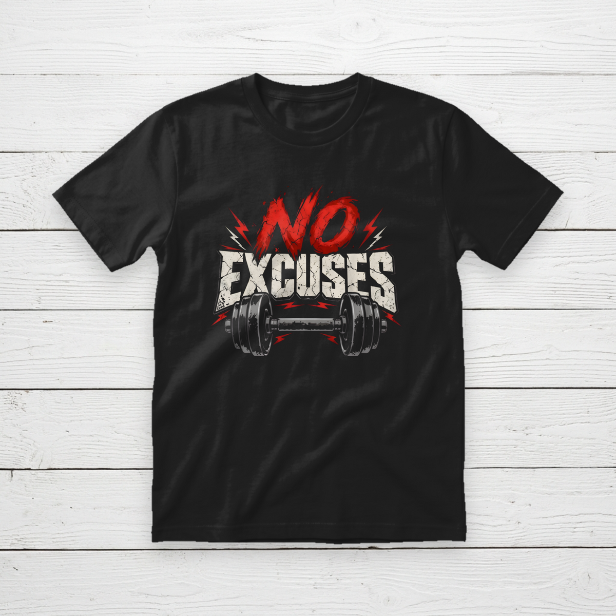 No Excuses Gym N Fitness Unisex T-Shirt