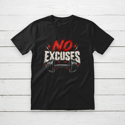 No Excuses Gym N Fitness Unisex T-Shirt