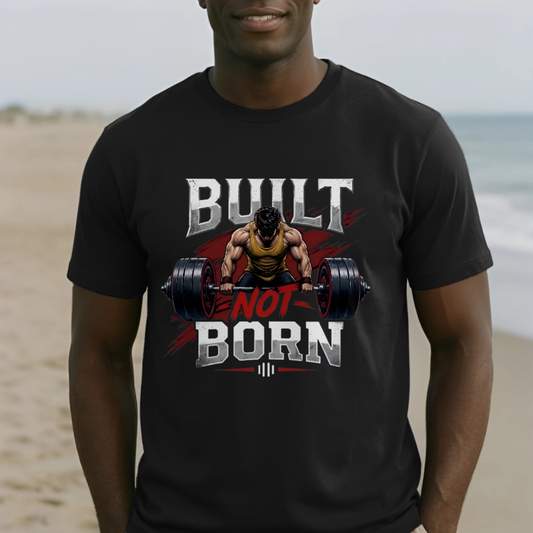 Built Not Born Gym N Fitness Unisex T-Shirt