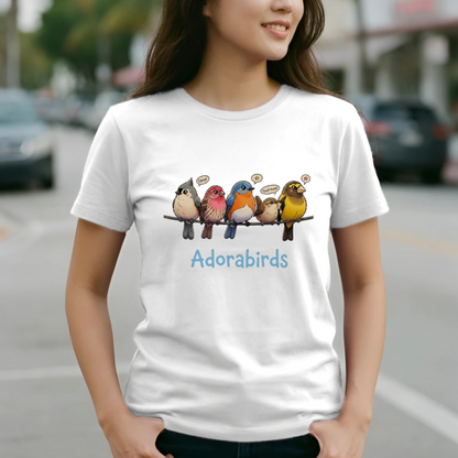 Adorable Birds Pet Lovers Unisex T-Shirt