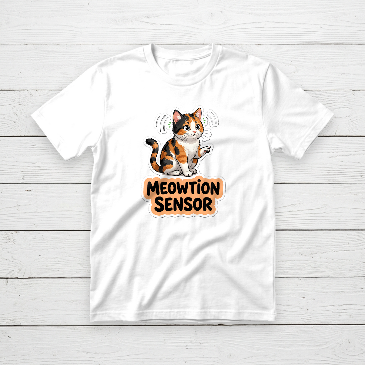 Meowtion Sensor Unisex Pet lovers T-Shirt