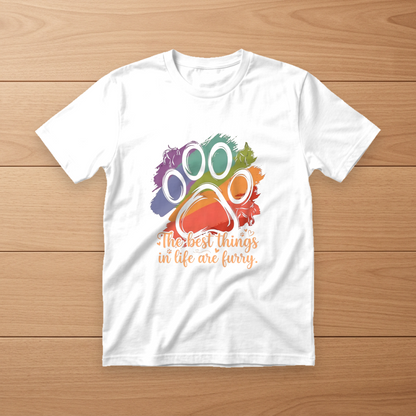 Furry Friends Unisex Pet Lovers T-Shirt