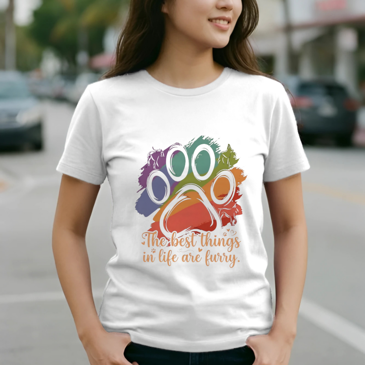 Furry Friends Unisex Pet Lovers T-Shirt