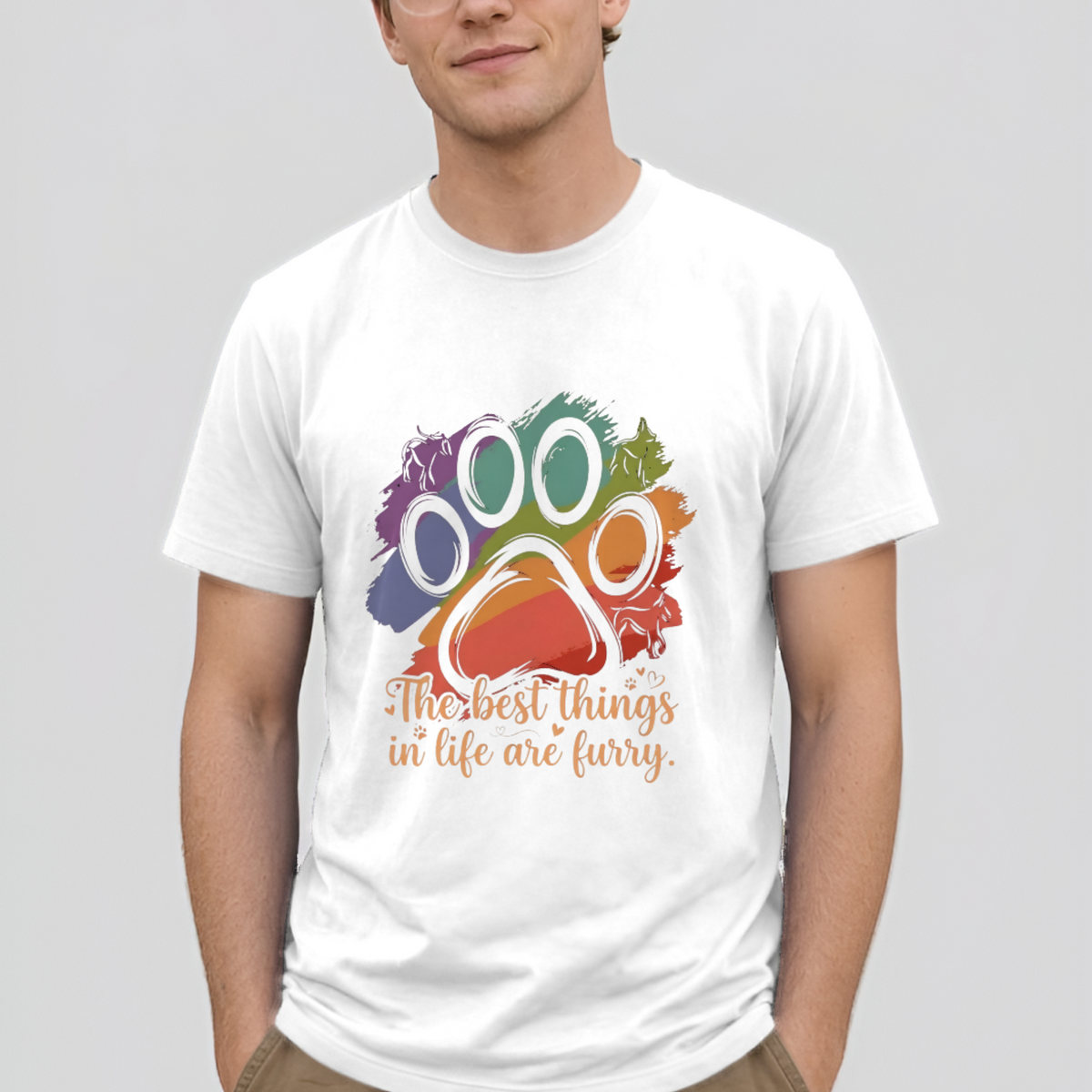 Furry Friends Unisex Pet Lovers T-Shirt