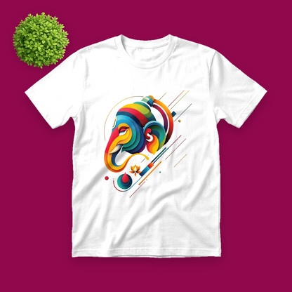 Vighnaharta Bhakti Spirituality Unisex T-Shirt