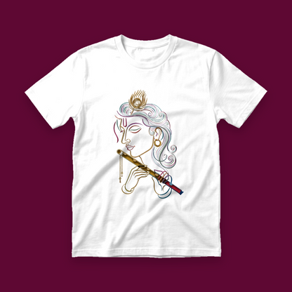 Shree Krishna Bhakti Spirituality Unisex T-Shirt